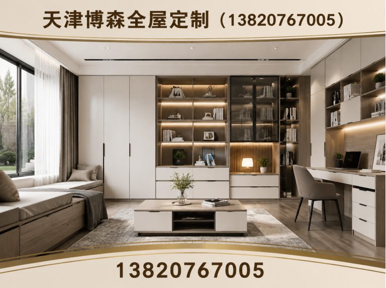 南开区全屋定制家具厂家展示图